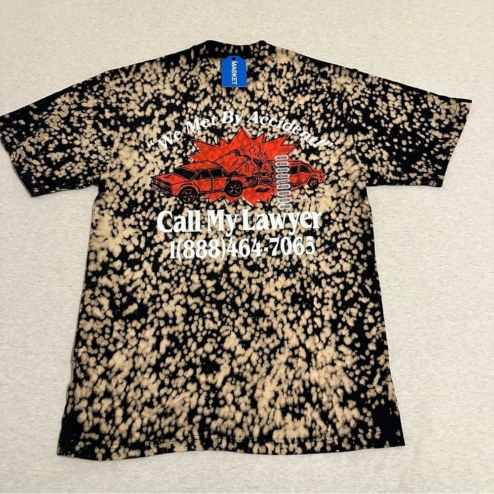 Market Studios‎ Black and Tan Graphic Tee